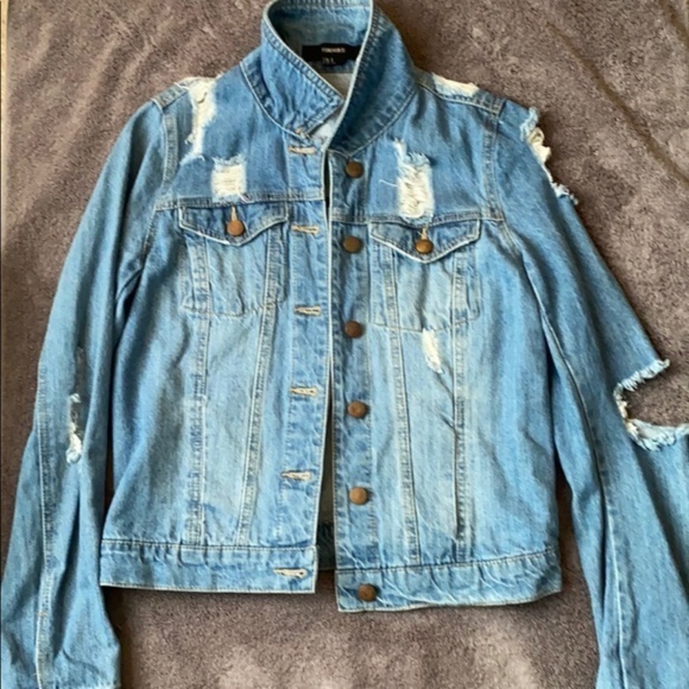 Full Length Denim Jacket